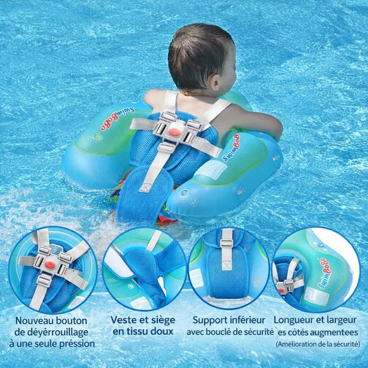 Flotteur Baby Swimbobo avec Protection Solaire