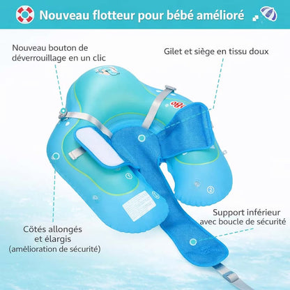 Flotteur Baby Swimbobo avec Protection Solaire